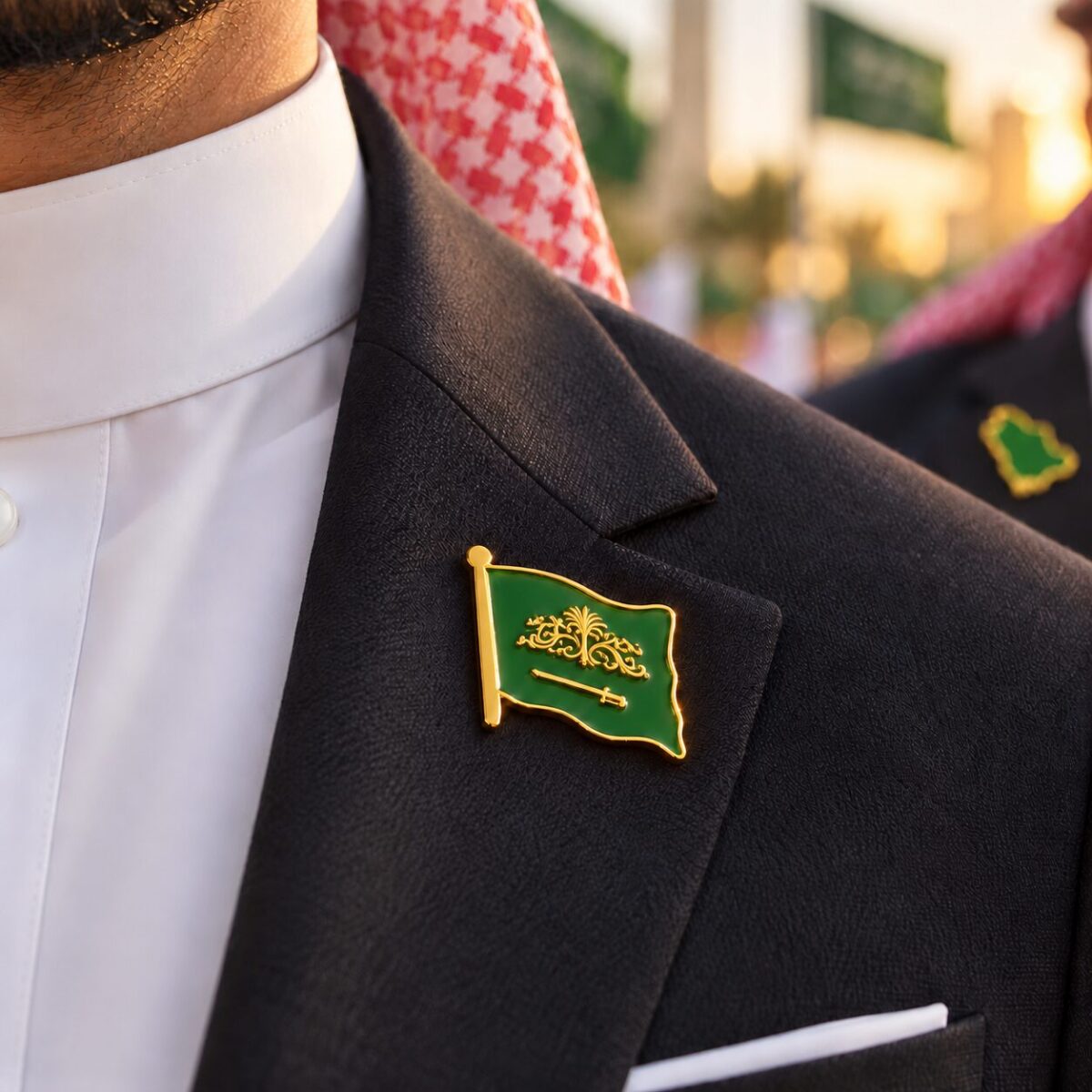 بروش حديد علم السعودية – صورة المنتج